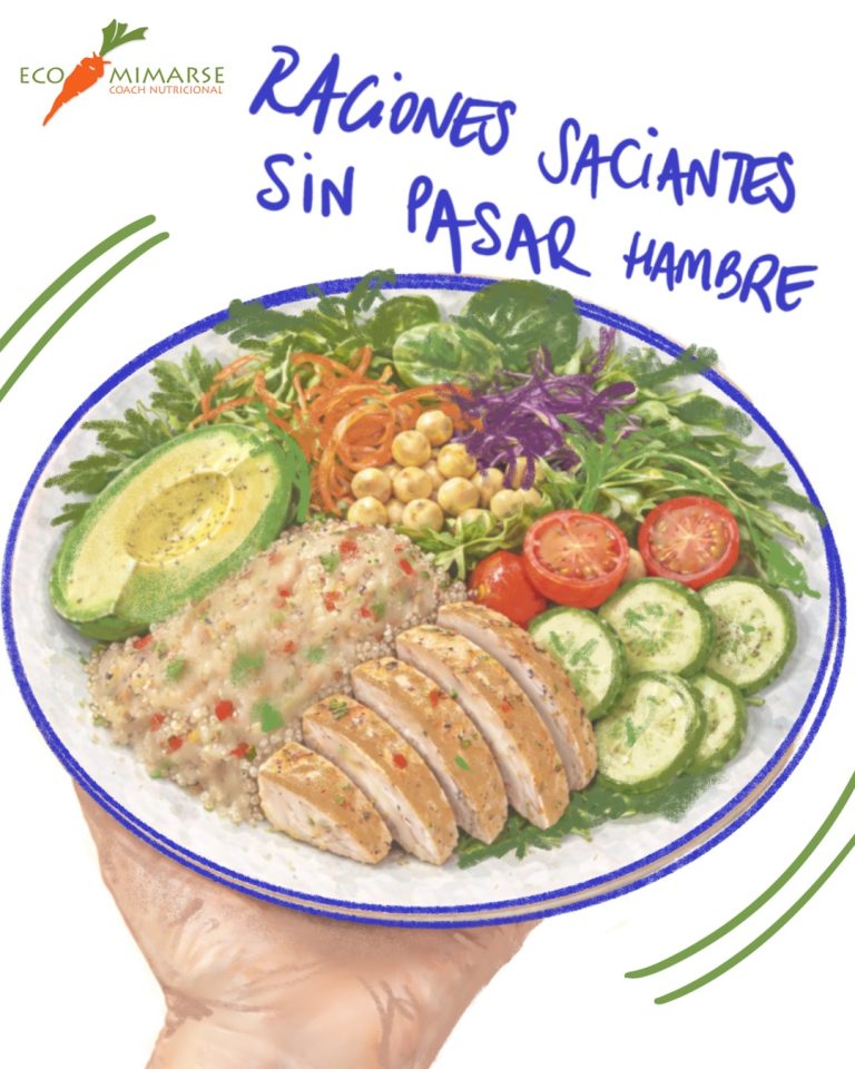 Raciones saciantes sin pasar hambre