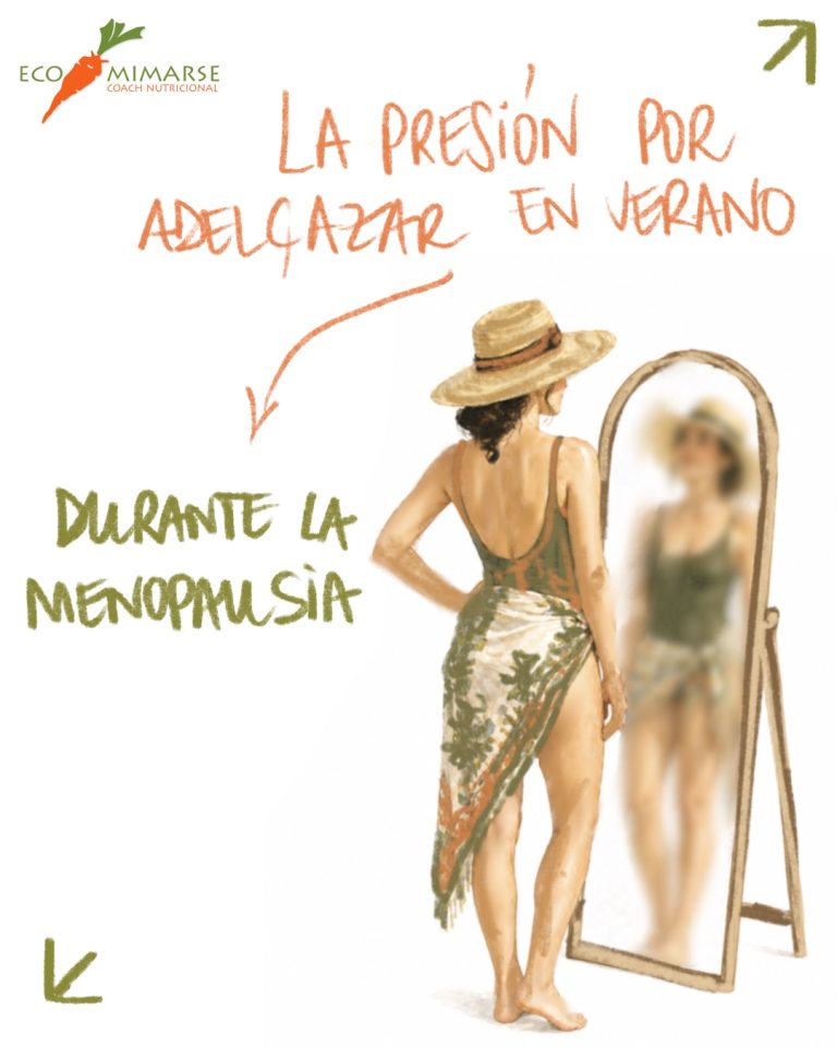 La presión por adelgazar en verano durante la menopausia